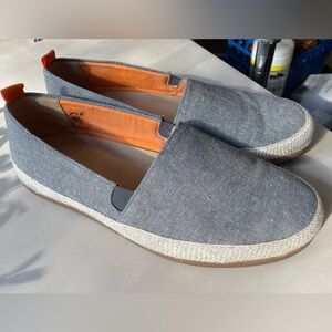 Men's‎ SZ 8 MULO Gray Linen Espadrilles